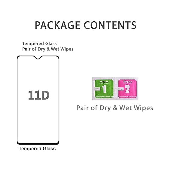 Edge to Edge Tempered Glass for Realme 7