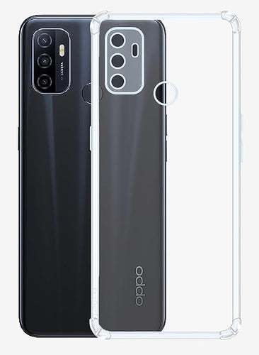 YOFO Back Cover for Oppo A53 (2020) / A33 / A53s / A32 (Flexible|Shockproof|Silicone|Transparent|Camera Protection)…