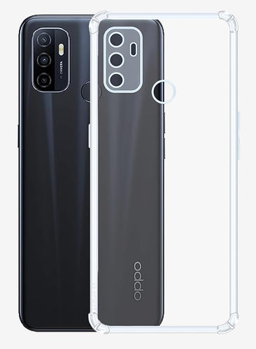 YOFO Back Cover for Oppo A53 (2020) / A33 / A53s / A32 (Flexible|Shockproof|Silicone|Transparent|Camera Protection)…