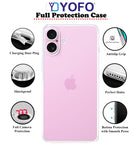 YOFO Silicon Back Cover Case for iPhone 17