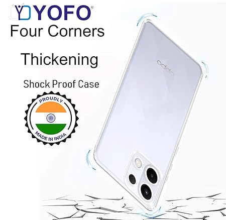 YOFO Silicon Back Cover Case for Oppo K13 (5G)