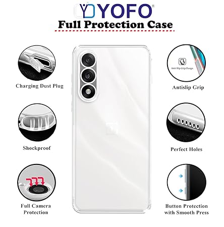 YOFO Silicon Back Cover Case for OnePlus Nord 5 (5G)