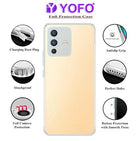 YOFO Transparent Back Cover for Vivo V23 (5G) / Vivo S12 (5G)