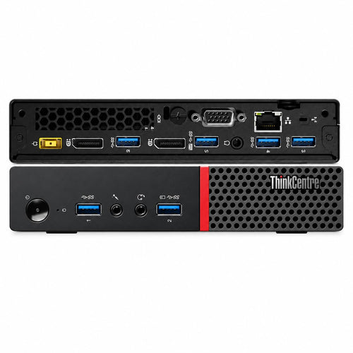 Lenovo Think Centre Tiny Desktop PC | i3 6th Gen | 8GB RAM |128GB SSD | Win 11 Pro | MS Office | with 5g 2.4Ghz/5Ghz WiFi Dongle Refurbished