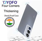 YOFO Transparent Back Cover Case for Vivo Y29 (5G)