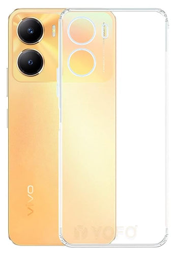 YOFO Back Cover for Vivo Y56 (5G) (Silicone|Transparent|Camera Protection) (SALE)
