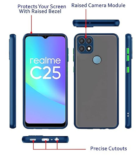 YOFO Smoke Back Cover for Realme C25