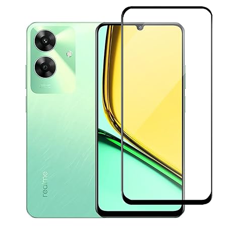 Edge to Edge Tempered Glass for Realme C61