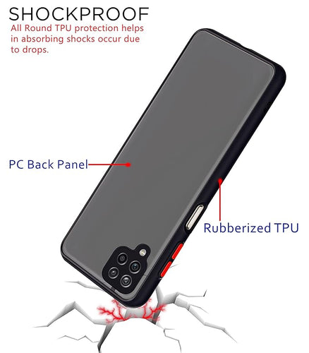 YOFO Smoke Back Cover for Samsung A 12