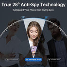 OneMinute Edge to Edge Privacy Tempered Glass for IPHONE 16