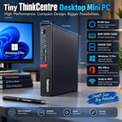 Lenovo Tiny Desktop PC | Core i5-6Th Gᥱn, 8GB DDR4 RAM, 256GB SSD |Build in WiFi HD Graphics | DP, Windows 11 Pro, MS Office (1 Year Brand Warranty) Refurbished