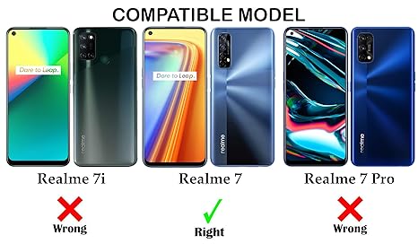 YOFO Square Back Cover for Realme 7