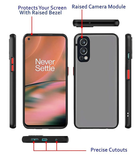 YOFO Smoke Back Cover for One Plus Nord 2