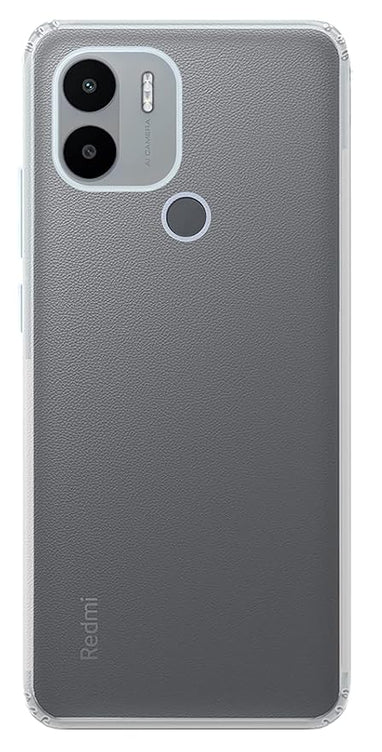YOFO Back Cover for Mi Redmi A1 Plus (Silicone|Transparent|Camera Protection) (SALE)