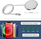 15W/1m Fast Charging USB Type C Apple Mag-Safe CABLE Compatible with All Types of Wireless Charging Phone & Airpods Supported Device, White