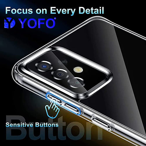 YOFO Transparent Back Cover for Samsung Galaxy A23 (5G)