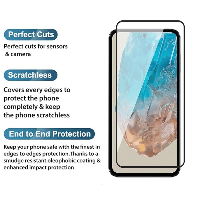 Edge to Edge Tempered Glass for Samsung A35/A55 5G