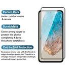 Edge to Edge Tempered Glass for Poco C65/M6 5G,  Redmi 13C 5G/13C 4G