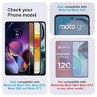 Edge to Edge Tempered Glass for MOTO G34