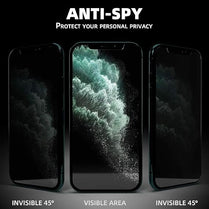 OneMinute Edge to Edge Privacy Tempered Glass for IPHONE 11