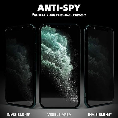 OneMinute Edge to Edge Privacy Tempered Glass for IPHONE 11