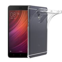YOFO Silicone Transparent Back Cover for Mi Redmi Note 4