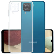 YOFO Transparent Back Cover for Samsung A12/ M12/ F12
