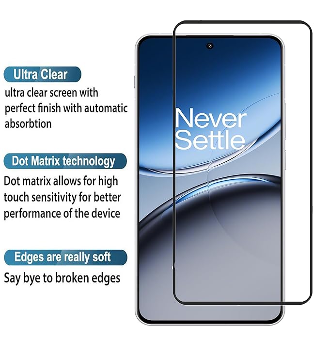 Edge to Edge Tempered Glass for Oneplus Nord 4