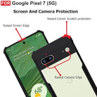 YOFO Google Pixel 7 (5G) Back Case Cover | Camera Protection Shockproof Bumper