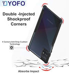 YOFO Shockproof Back Cover for Samsung Galaxy M31s