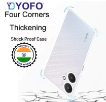 YOFO Transparent Back Cover for Mi Redmi 13C (5G)
