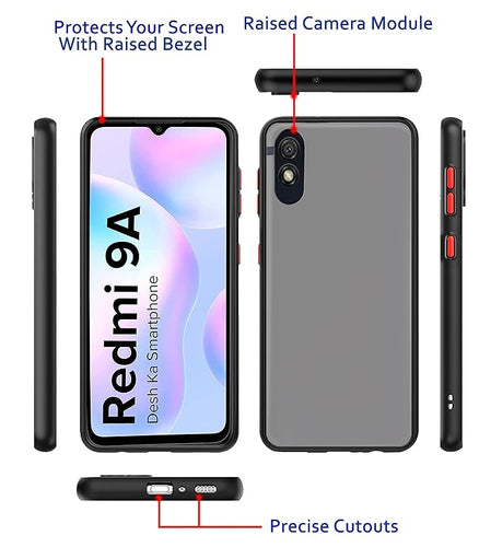 YOFO Smoke Back Cover for MI Redmi 9A
