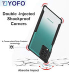 YOFO Shockproof Back Cover for Samsung F62, M62