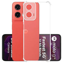 YOFO Transparent Back Cover for Motorola G35 (5G)