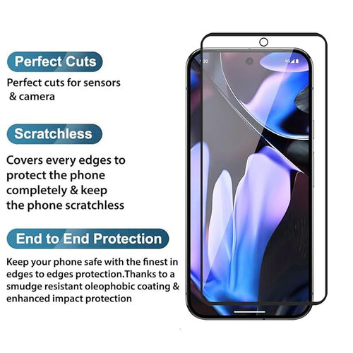 Edge to Edge Tempered Glass for Google Pixel 9 Pro XL