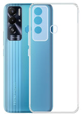 YOFO Back Cover for Tecno Pova Neo (Silicone|Transparent|Camera Protection)