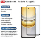 Edge to Edge Tempered Glass for Realme P3x