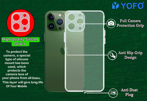 YOFO Back Cover for Apple iPhone 13 Pro Max (6.7)