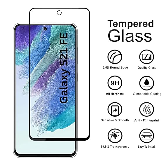 Edge to Edge Tempered Glass for Samsung S21 FE