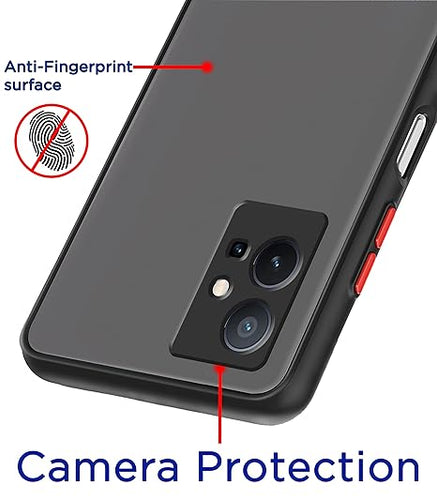YOFO Smoke Back Cover for Vivo T1 (5G)