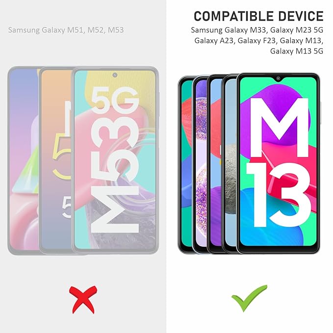 Edge to Edge Tempered Glass for Samsung A12/A13/A23/M33 (5G)