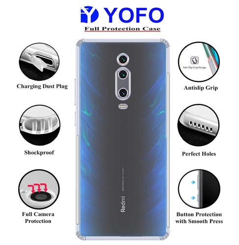 YOFO Transparent Back Cover for Redmi K20/ K20 pro