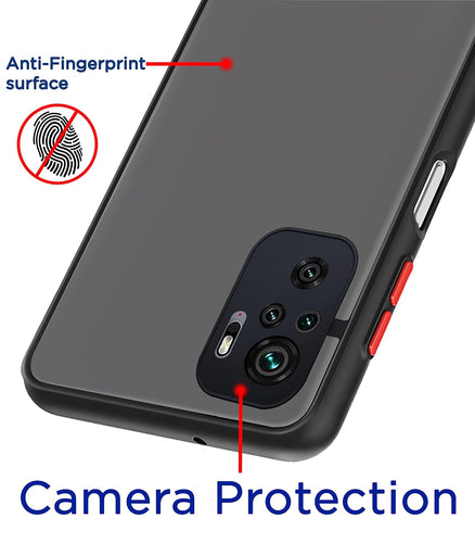 YOFO Smoke Back Cover for Redmi Note 10 (4G)