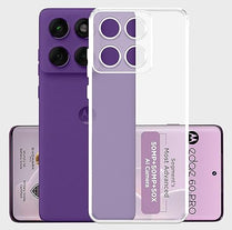 YOFO Silicon Back Cover for Motorola Edge 60 Pro (5G)