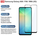 Edge to Edge Tempered Glass for Samsung F06 5G, M06 5G