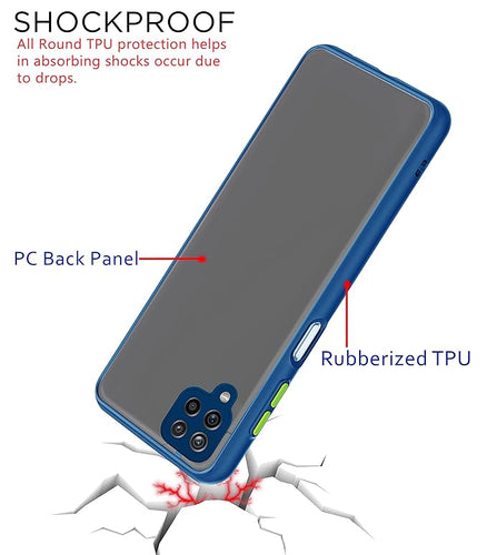 YOFO Smoke Back Cover for Samsung A22 (4G)