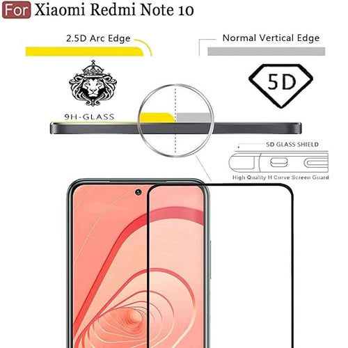 YOFO Edge to Edge Tempered Glass for Redmi Note 10 4G