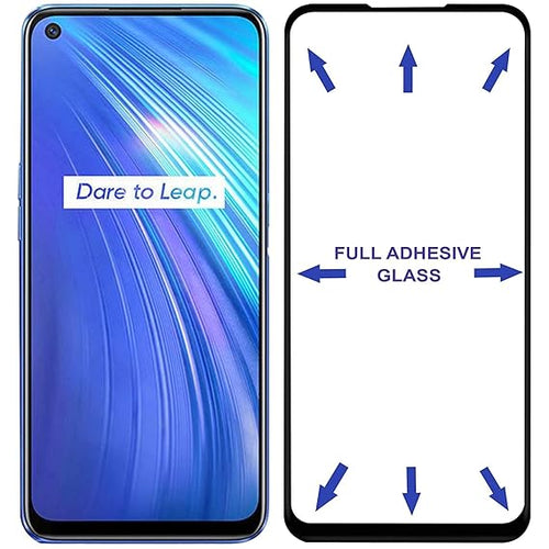 Edge to Edge Tempered Glass for Realme 6 /6i