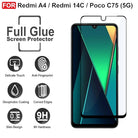 Edge to Edge Tempered glass for Redmi A4 / Redmi 14C/ Poco C75 5G