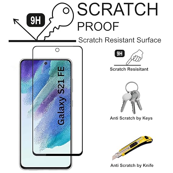 Edge to Edge Tempered Glass for Samsung S21 FE